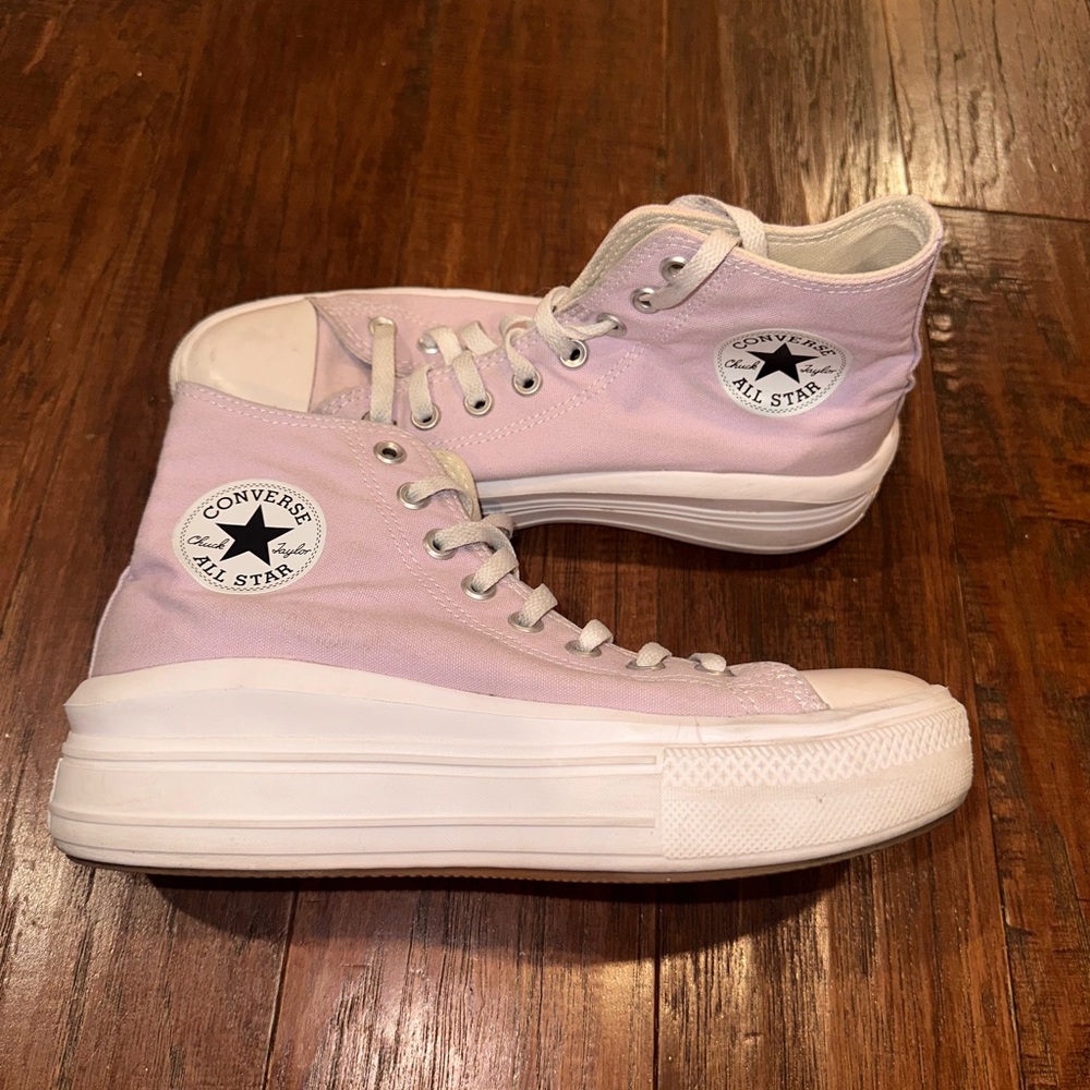 Converse high top platforms